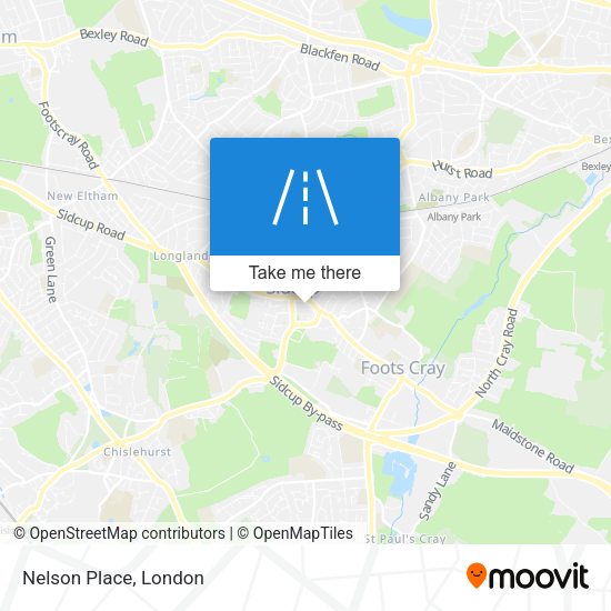 Nelson Place map