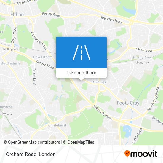 Orchard Road map