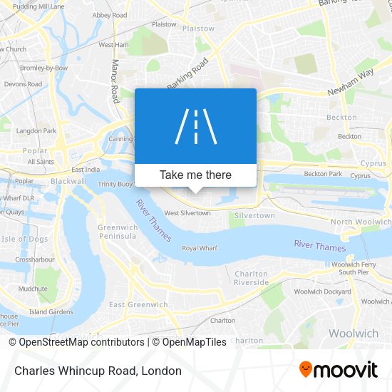 Charles Whincup Road map