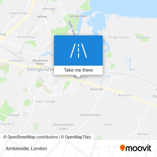 Ambleside map