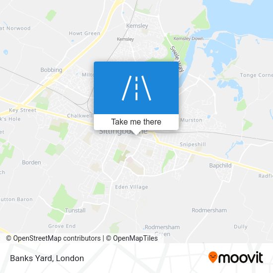 Banks Yard map
