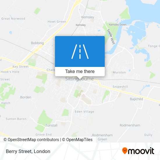 Berry Street map