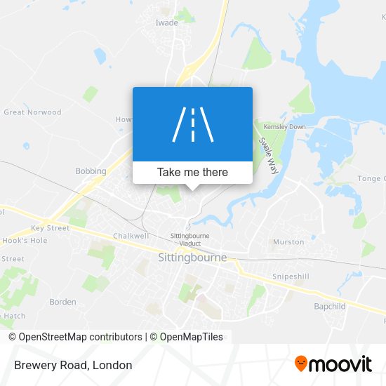 Brewery Road map
