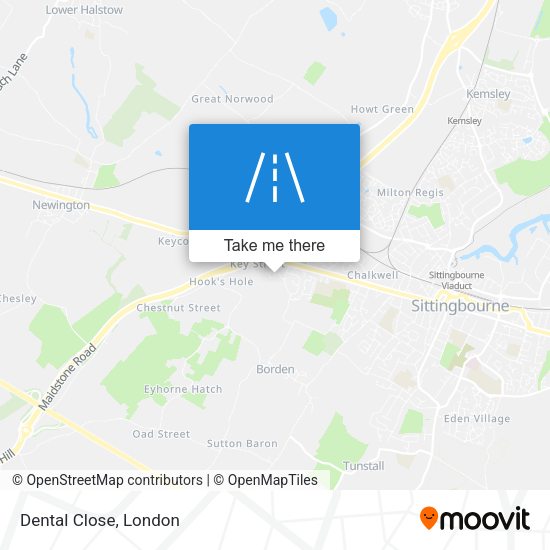 Dental Close map