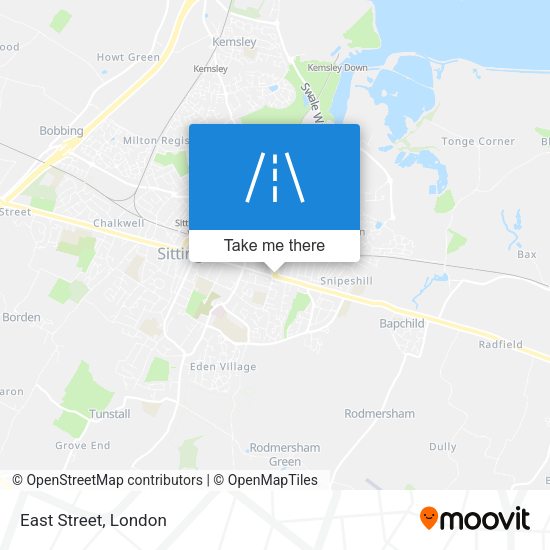 East Street map