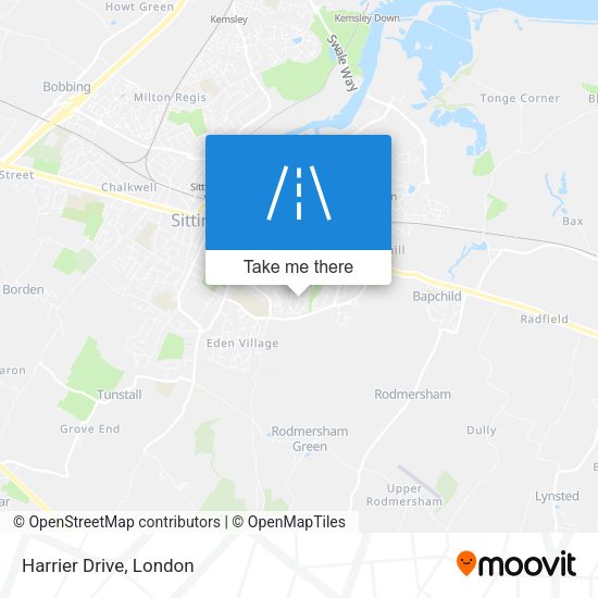 Harrier Drive map