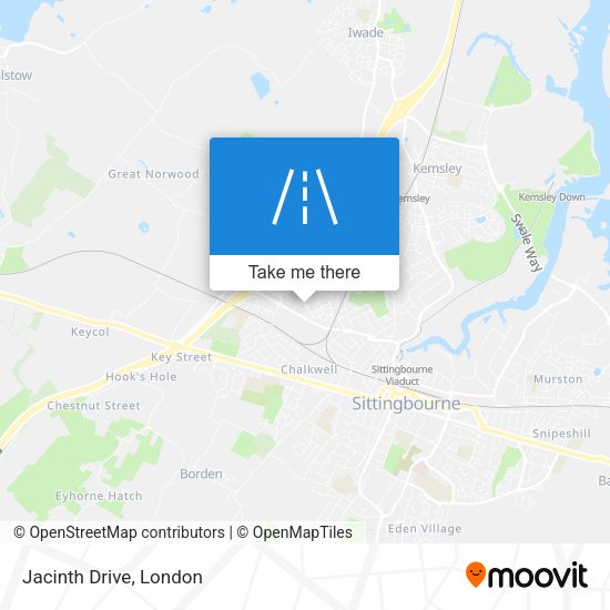 Jacinth Drive map