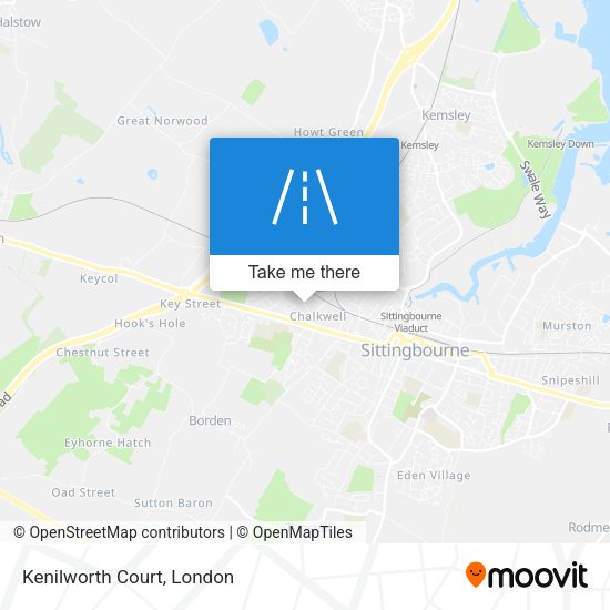 Kenilworth Court map