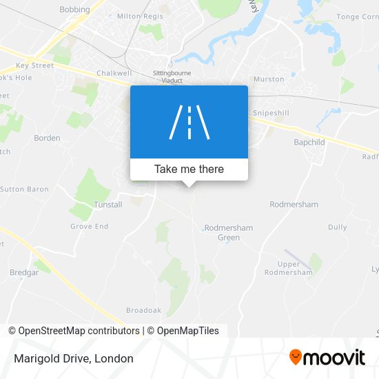 Marigold Drive map