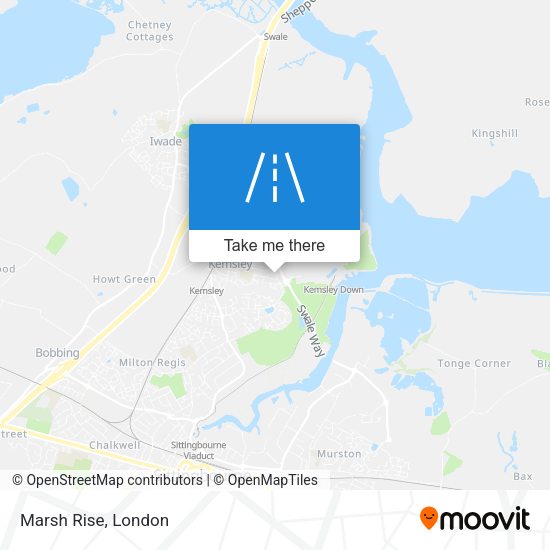 Marsh Rise map