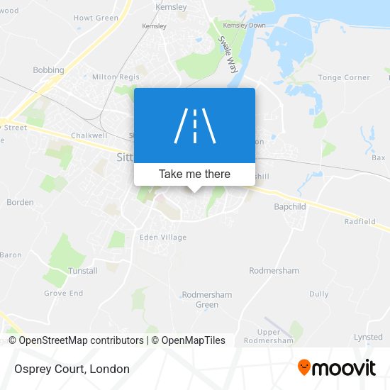 Osprey Court map