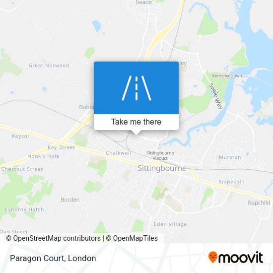 Paragon Court map