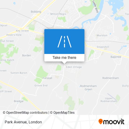 Park Avenue map
