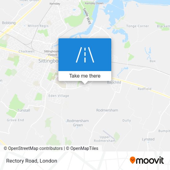 Rectory Road map