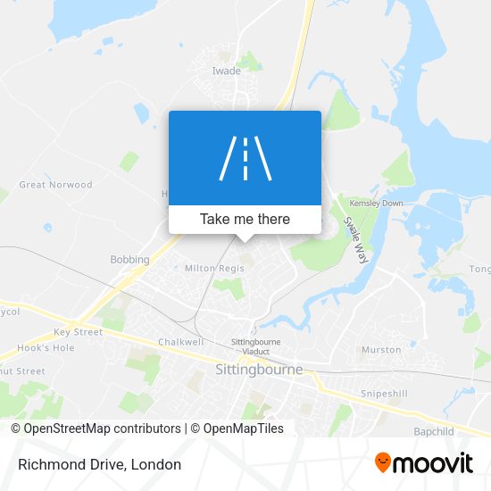 Richmond Drive map