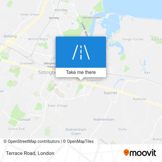 Terrace Road map