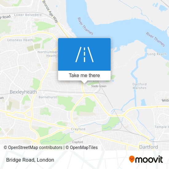 Bridge Road map