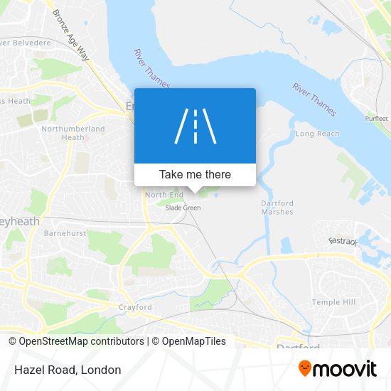 Hazel Road map