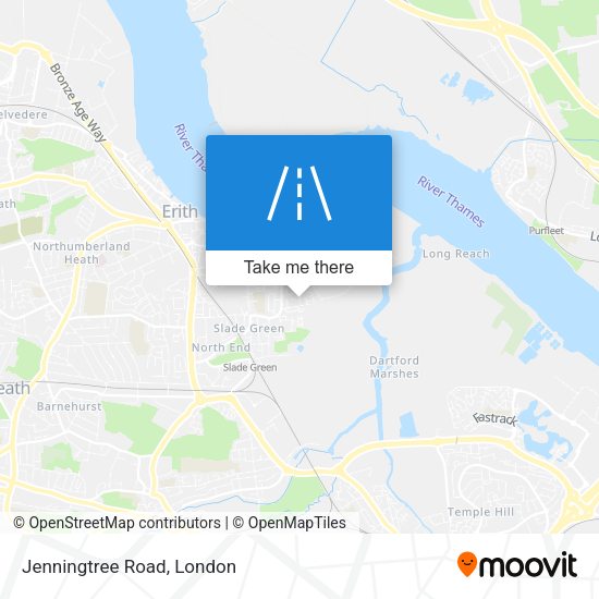 Jenningtree Road map