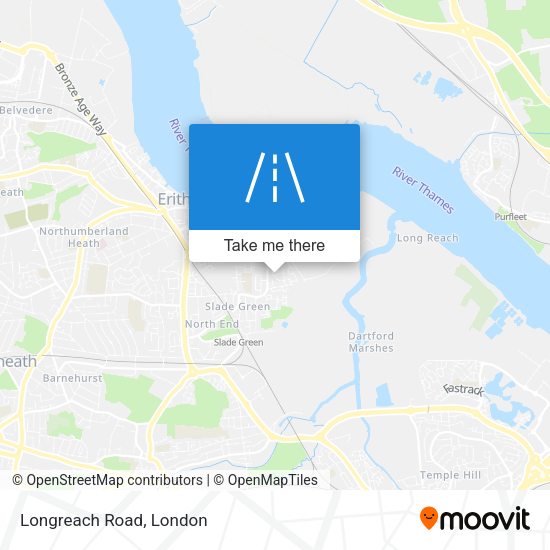 Longreach Road map