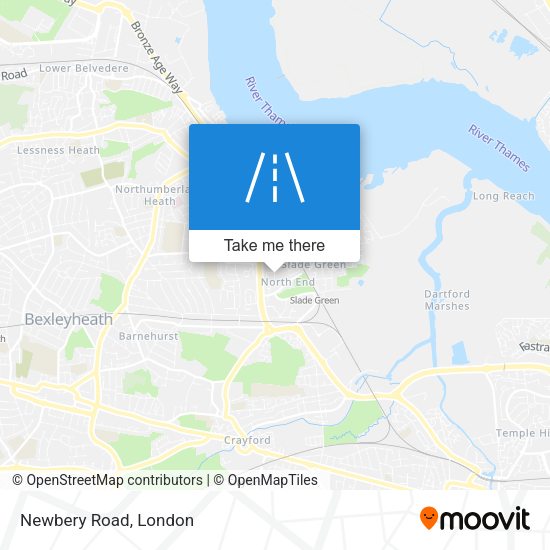 Newbery Road map