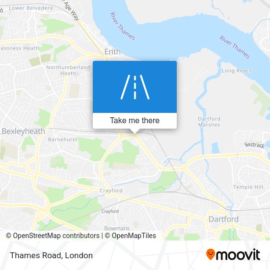 Thames Road map