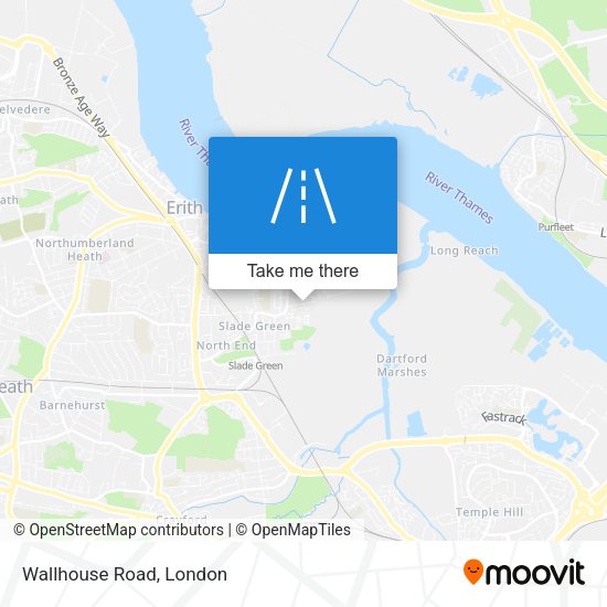 Wallhouse Road map
