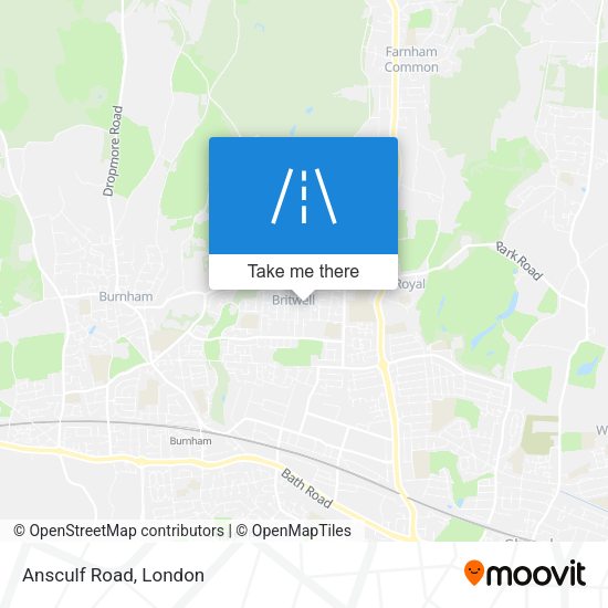 Ansculf Road map