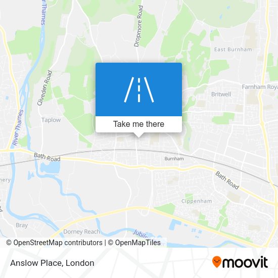 Anslow Place map