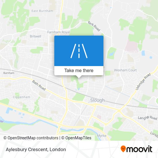 Aylesbury Crescent map