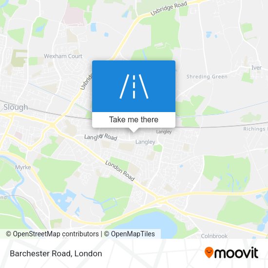 Barchester Road map