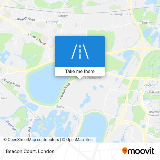 Beacon Court map