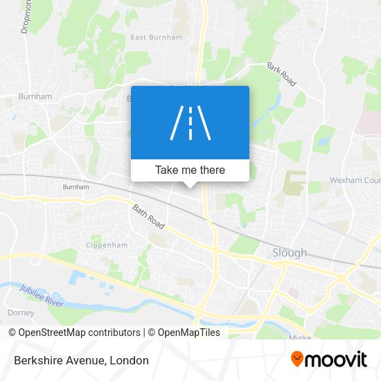 Berkshire Avenue map