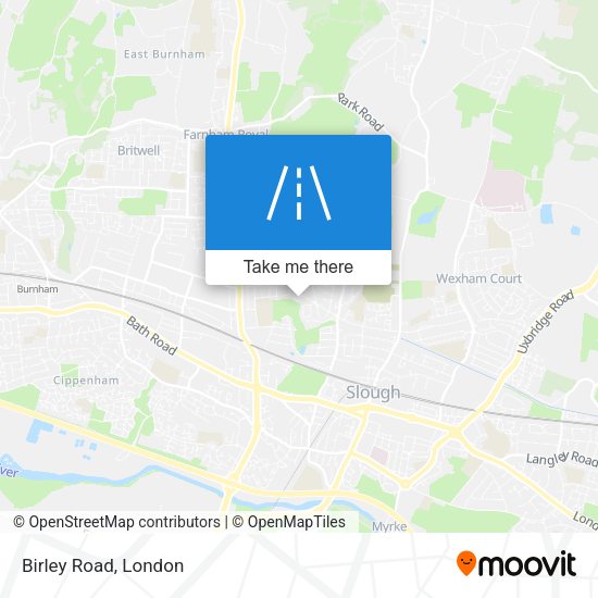 Birley Road map