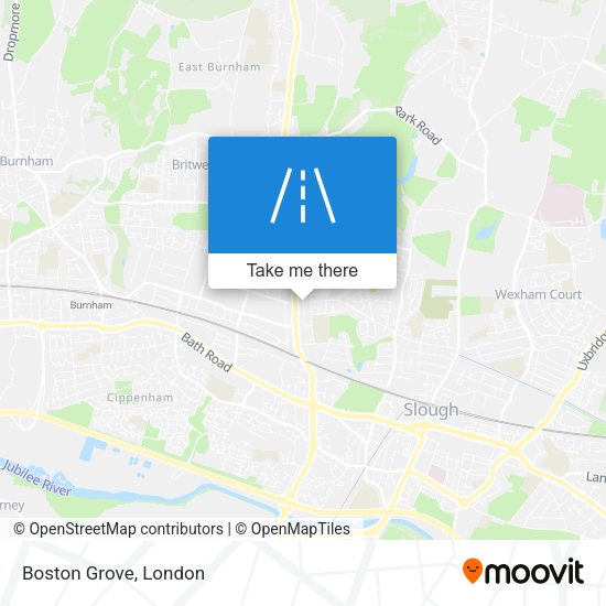 Boston Grove map