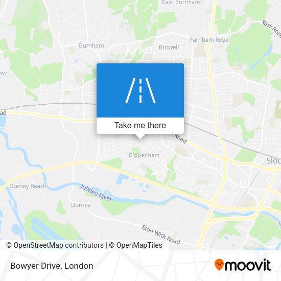 Bowyer Drive map