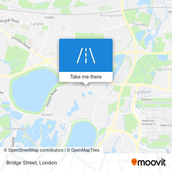 Bridge Street map