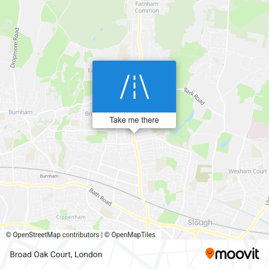 Broad Oak Court map