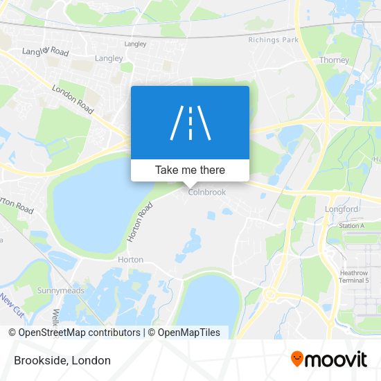 Brookside map