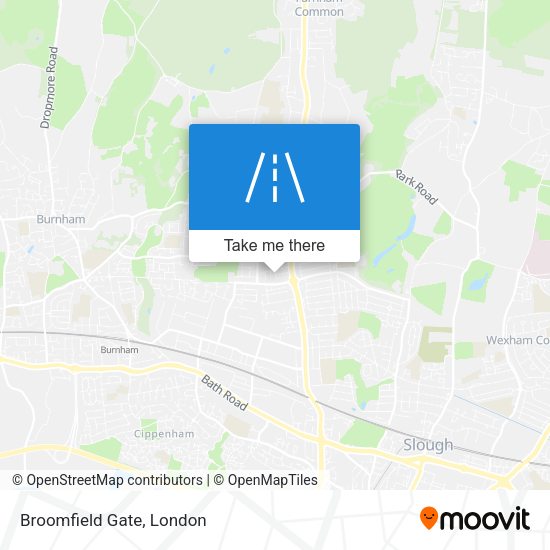 Broomfield Gate map