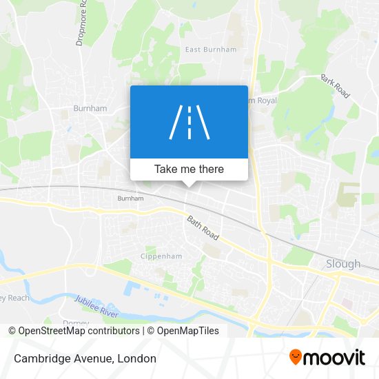 Cambridge Avenue map