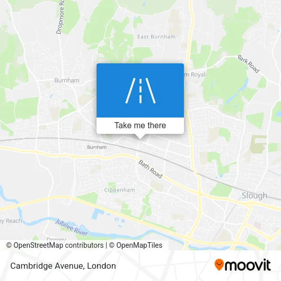 Cambridge Avenue map