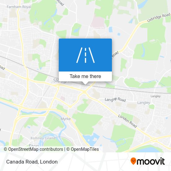 Canada Road map