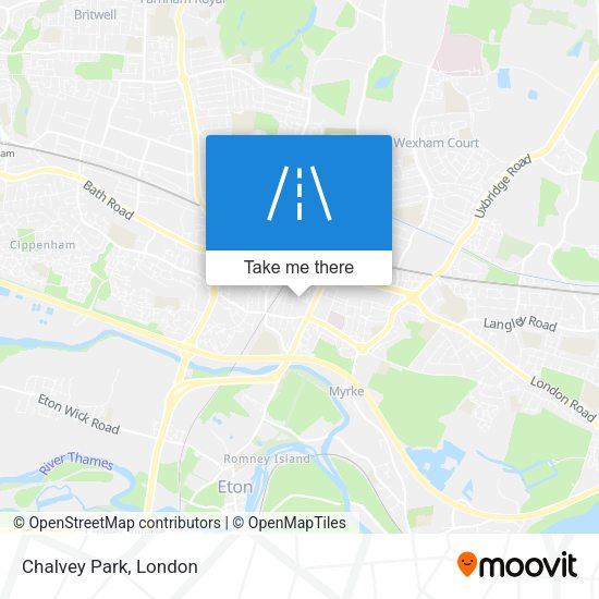 Chalvey Park map