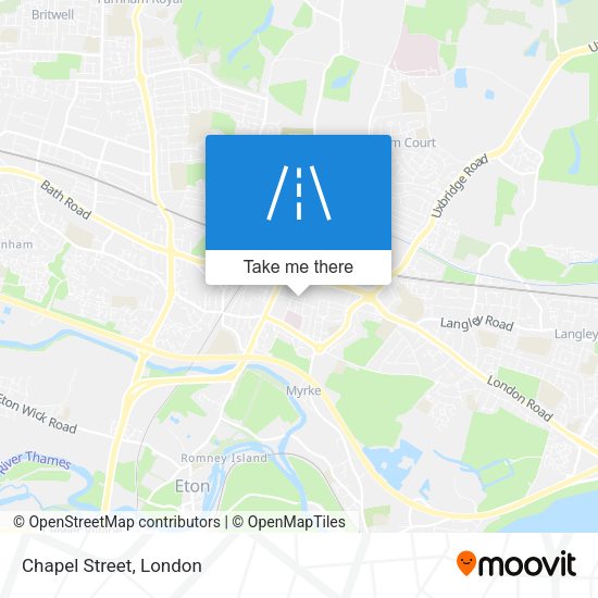 Chapel Street map
