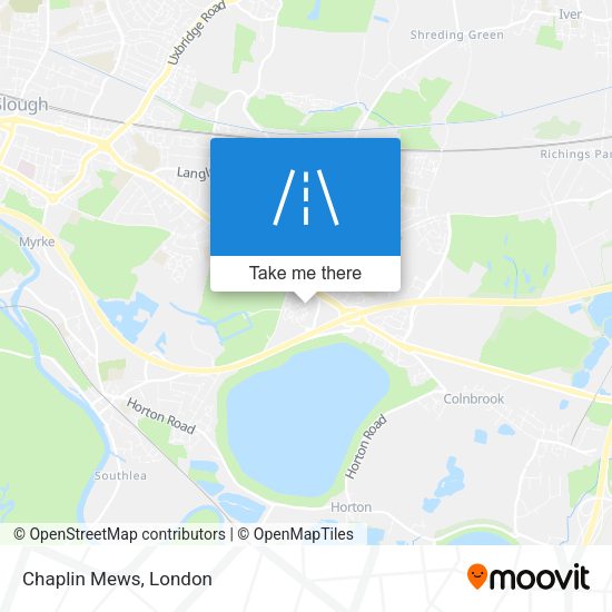Chaplin Mews map