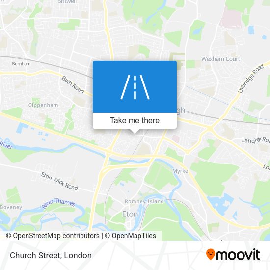 Church Street map