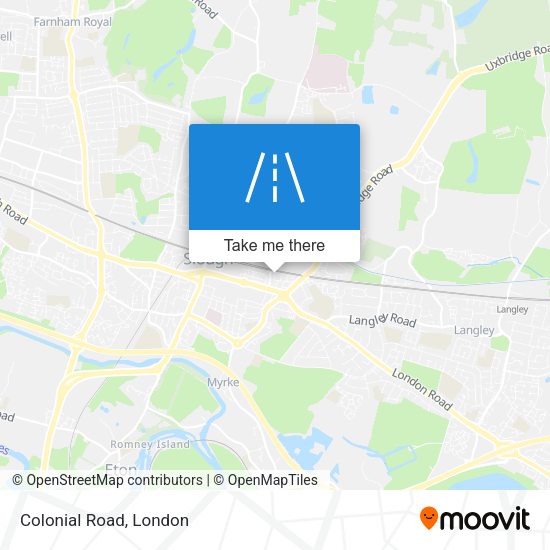 Colonial Road map