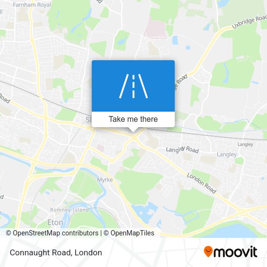 Connaught Road map
