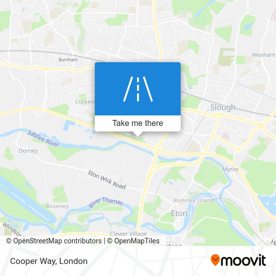 Cooper Way map
